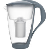 Vannfilter Kanne 2,0l Glas, Stålgrå