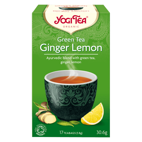 Yogi Te Ekologisk | Green Tea Ginger Lemon