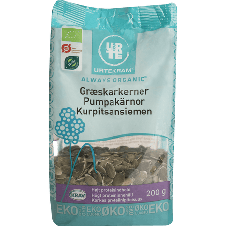 Urtekram Pumpakärnor Ekologisk | 200 g