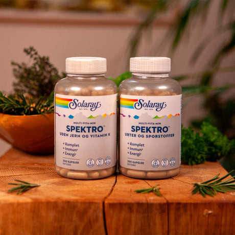 Spektro Multi-Vitamin utan Järn & vitamin K.