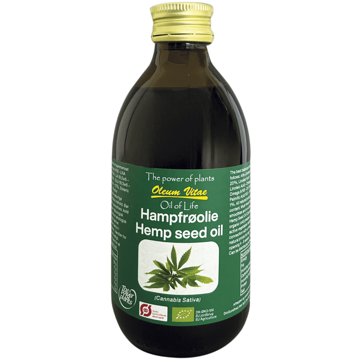 Oil of Life Hampafröolja Ekologisk | 250 ml