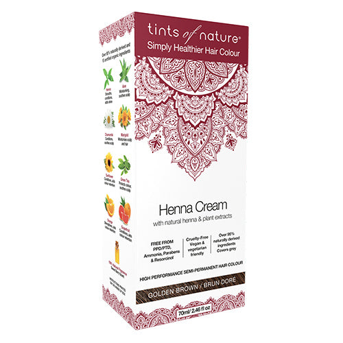 Hårfarve Henna Creme Golden
