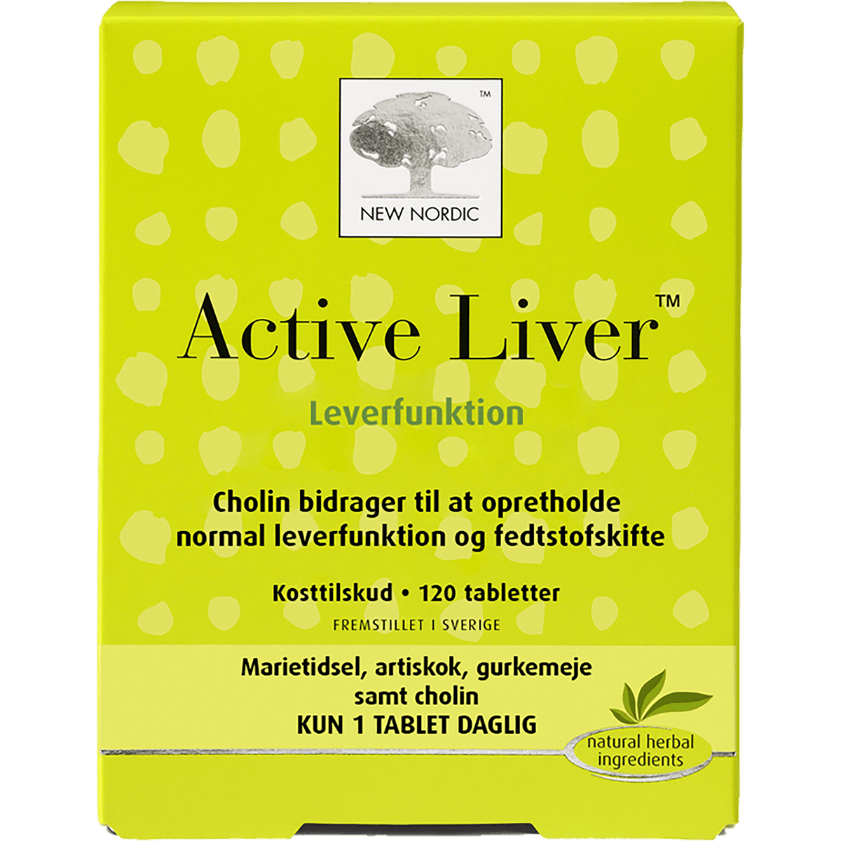 New Nordic Active Liver | 120 tabletter
