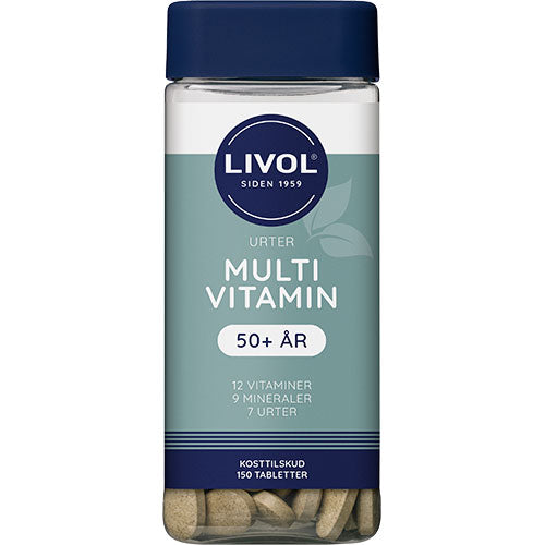 Multivitamin med örter 50+