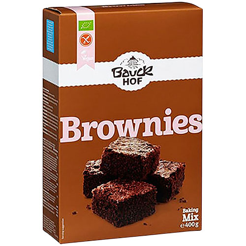 Bauck Hof Brownies Mix Glutenfri Eko