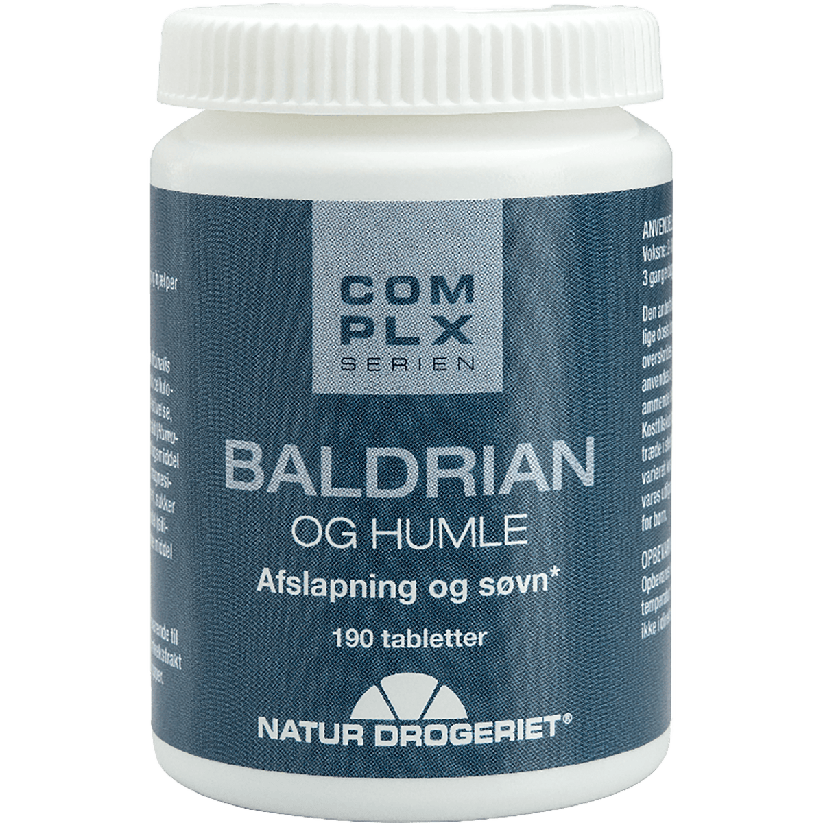 Natur-Drogeriet Valerian & Hops | 190 tabletter