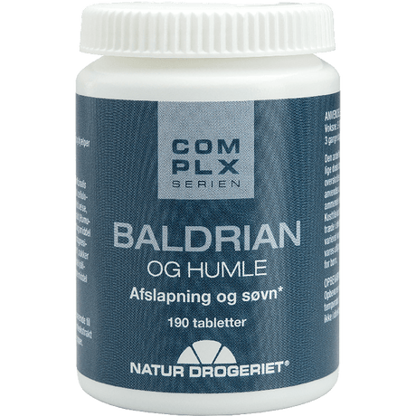Natur-Drogeriet Valerian & Hops | 190 tabletter