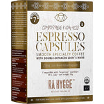 Rå Hygge Espresso Capsules Med Lion's Mane Extract Ekologisk | 10 Kapslar