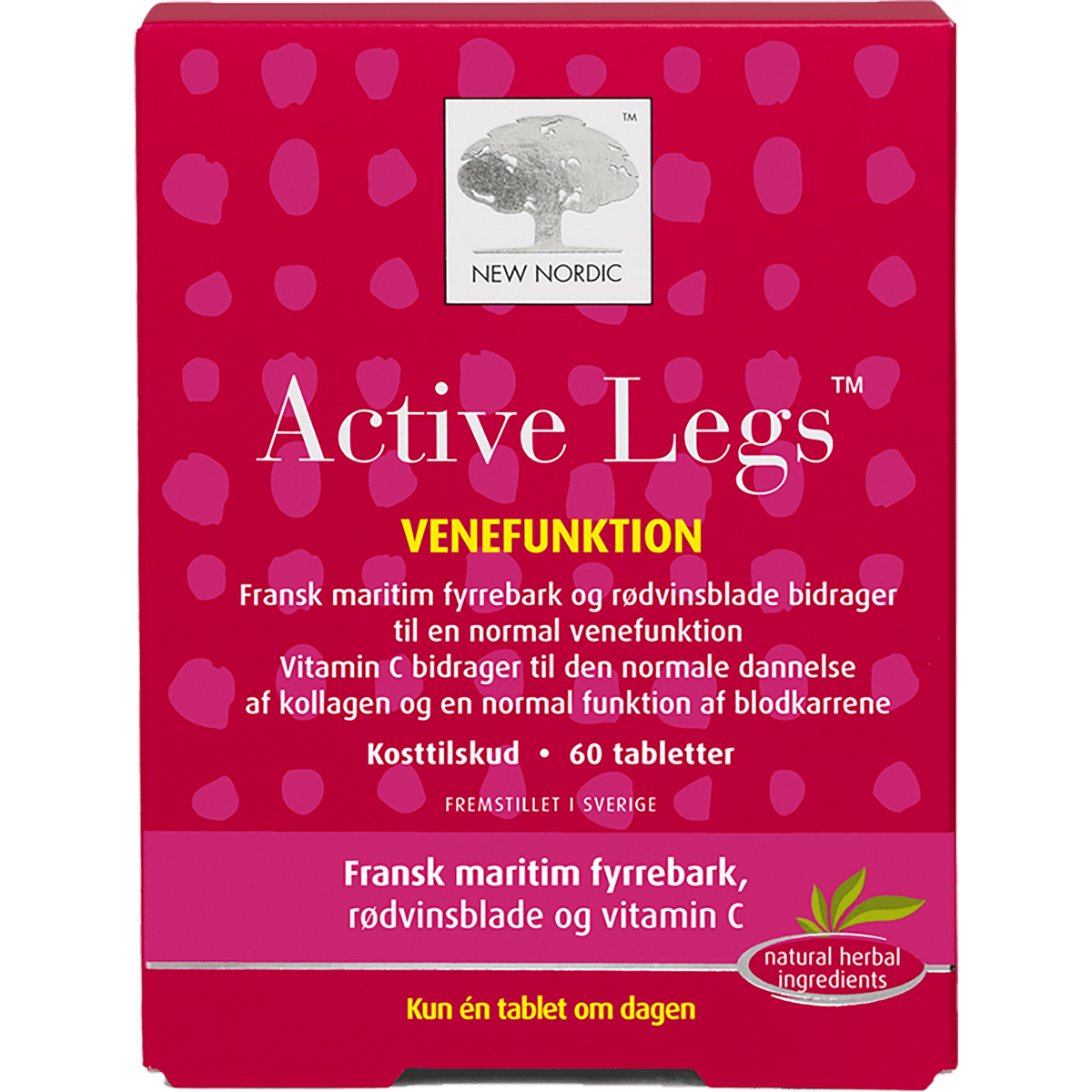 New Nordic Active Legs | 60 tabletter