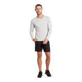 Men´s Long Sleeve Crew T-shirt Light Marl str. L