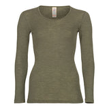 Blus Merinoull och Silke Olive från 