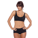 Boody Shaper Crop Bra Svart | Stl. XL