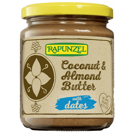 Rapunzel Kokos-och Mandelsmør med dadlar Ekologisk | 250 g