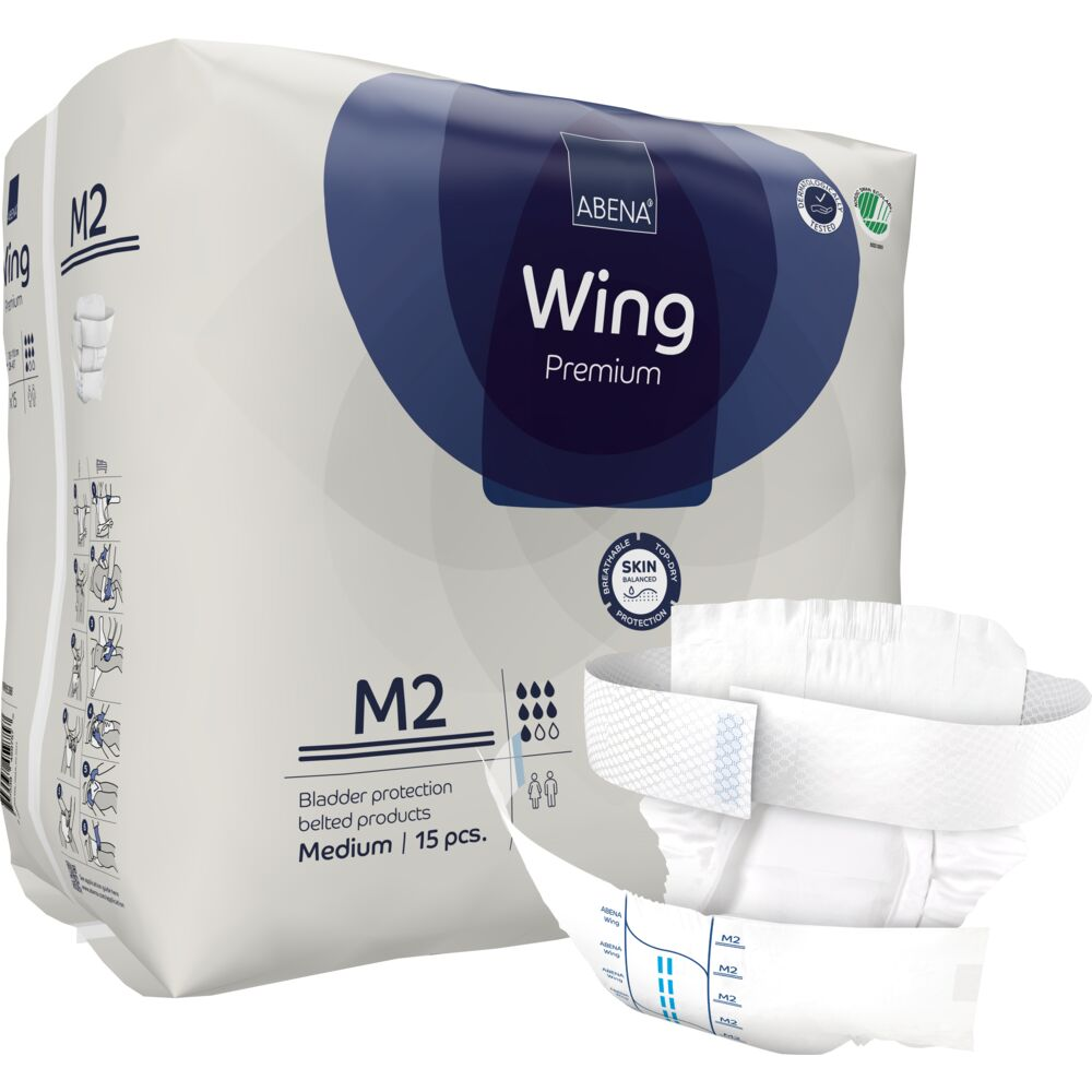Abena Wing M2 15 stk | Medium
