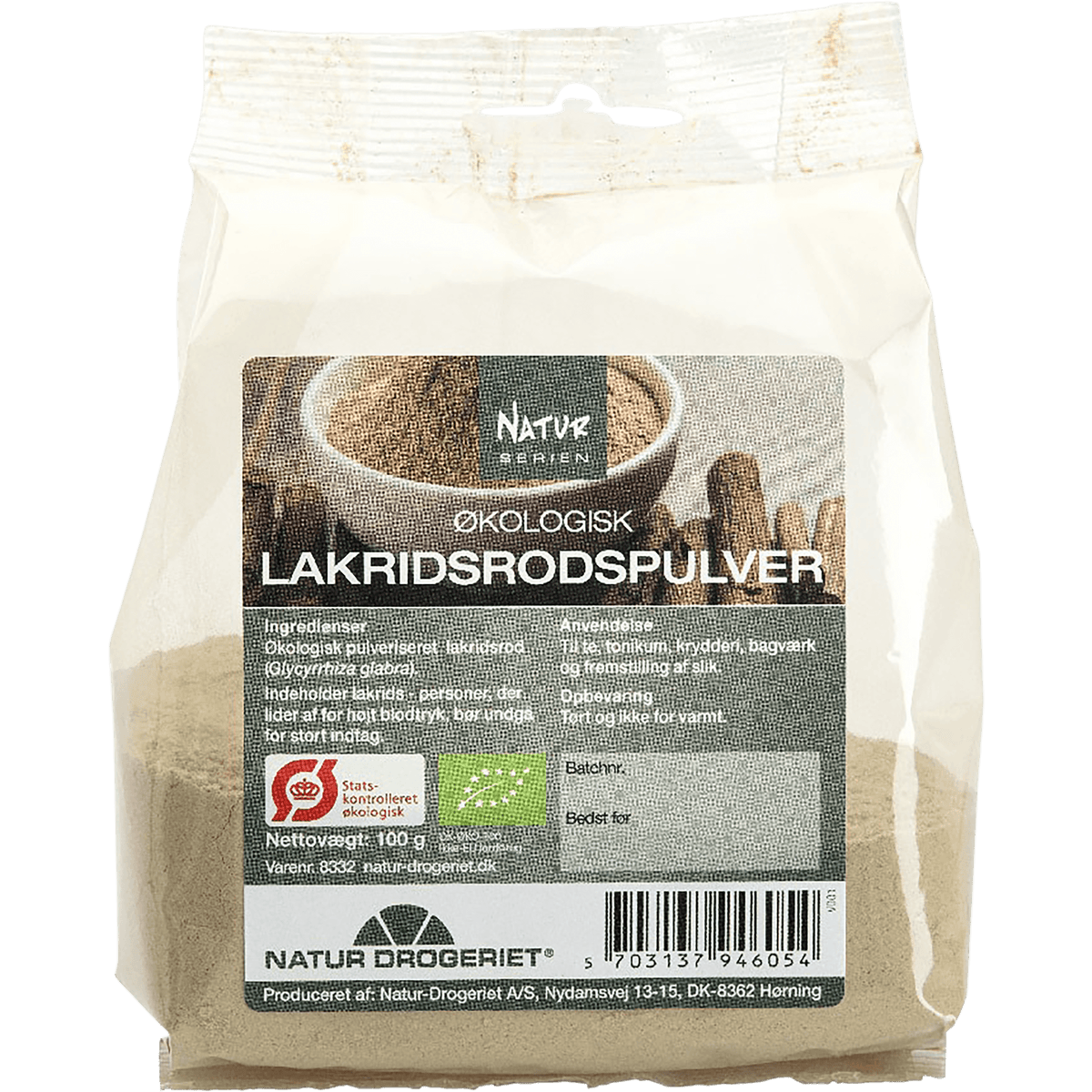 Natur-Drogeriet Lakritsrot Pulver Ekologisk | 100 g