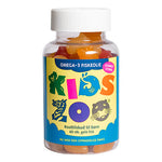 Kids Zoo Omega-3 Fiskolja Tuggtabletter | 60 gummies