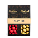 Elmelund Choklad & Hallon, citro, kokos, Choklad & Hallon, Hasselnöt EKO | 180 g