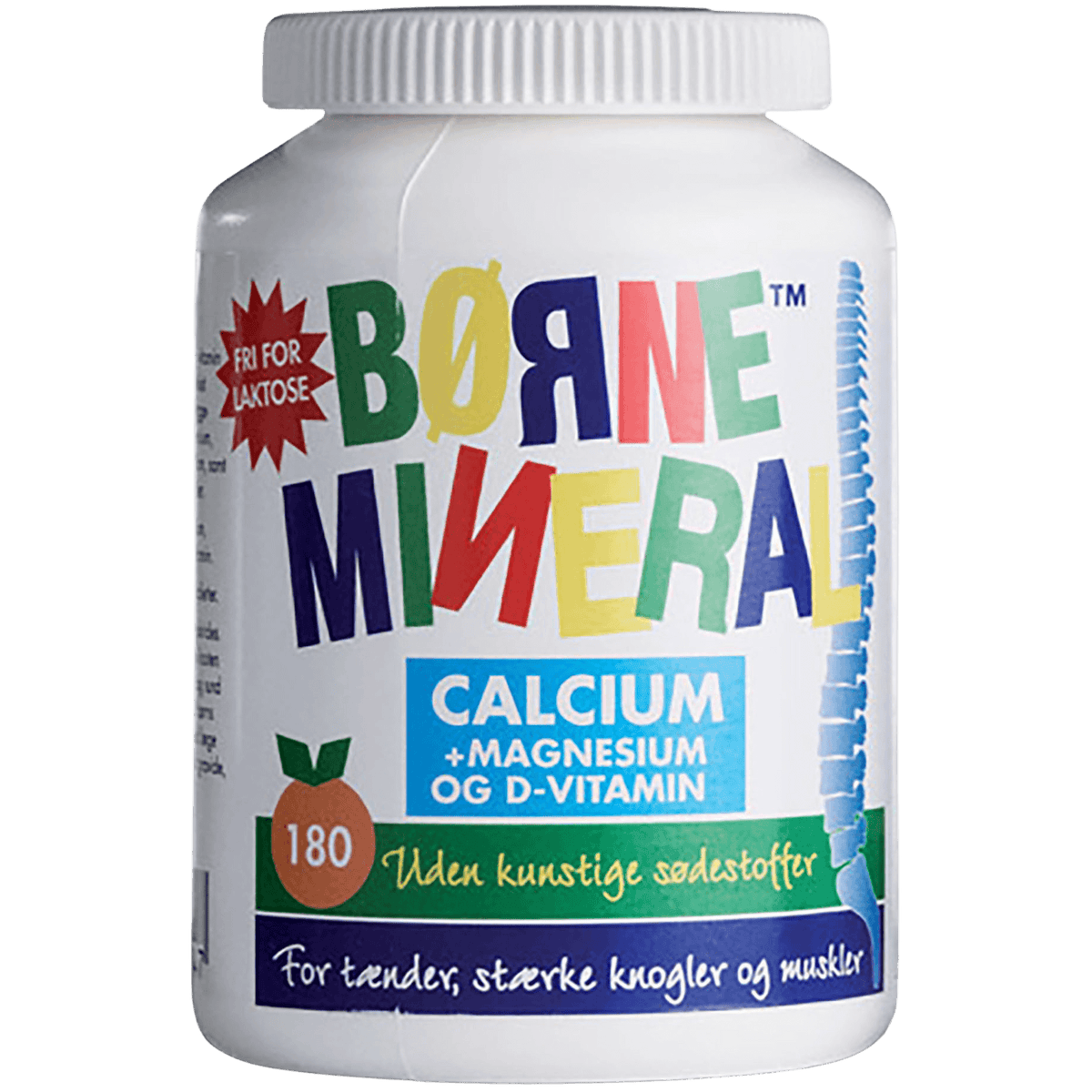 New Nordic Barnmineral Apelsinsmak Tuggtabletter | 180 tabletter
