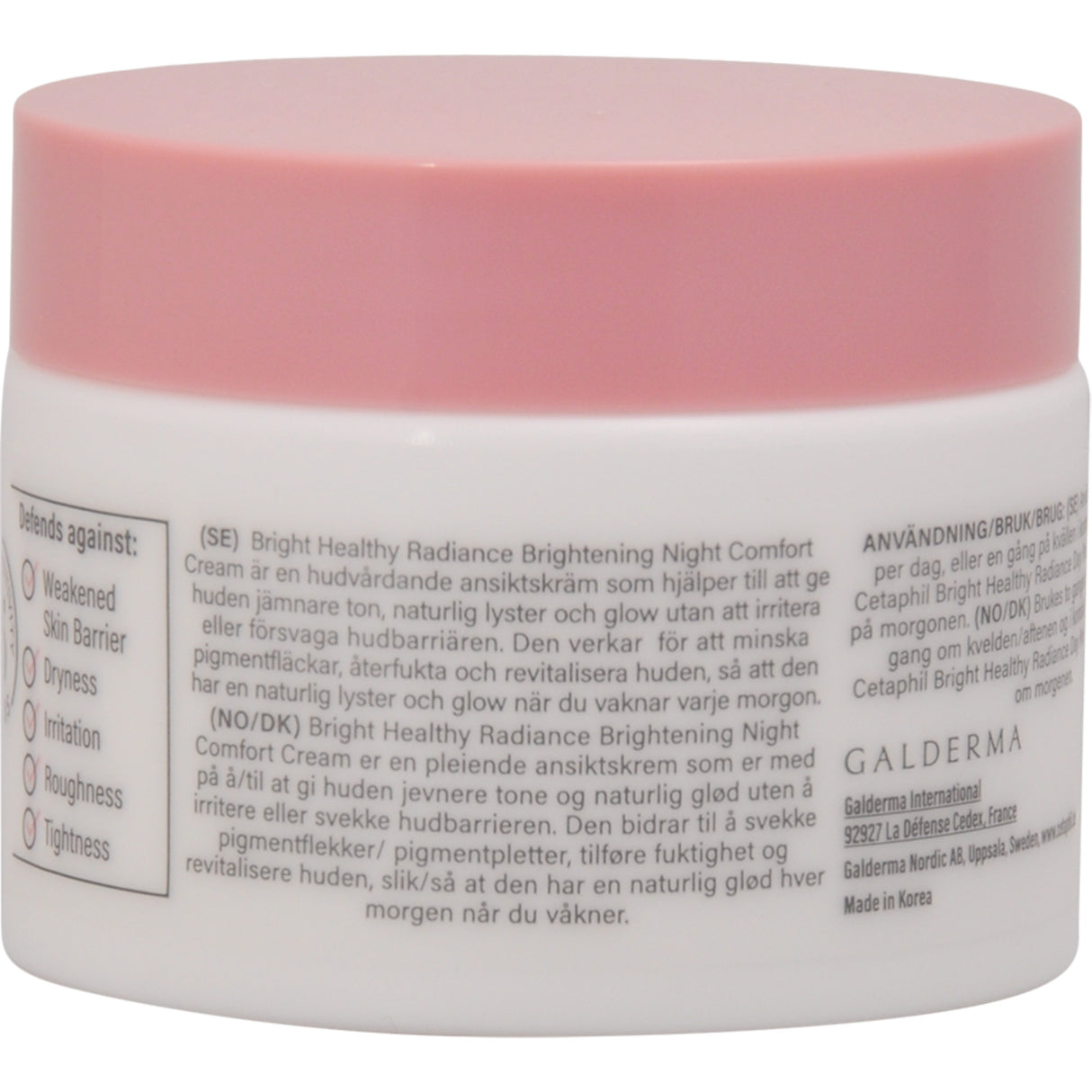 Brightening Night Comfort Cream