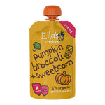 Ellas Kitchen Babymos pumpa, broccoli & söt majs 4 månader EKO | 120 g