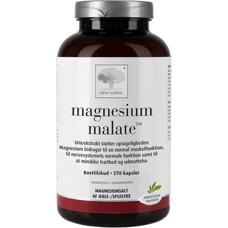 New Nordic Magnesium Malat | 270 kapslar