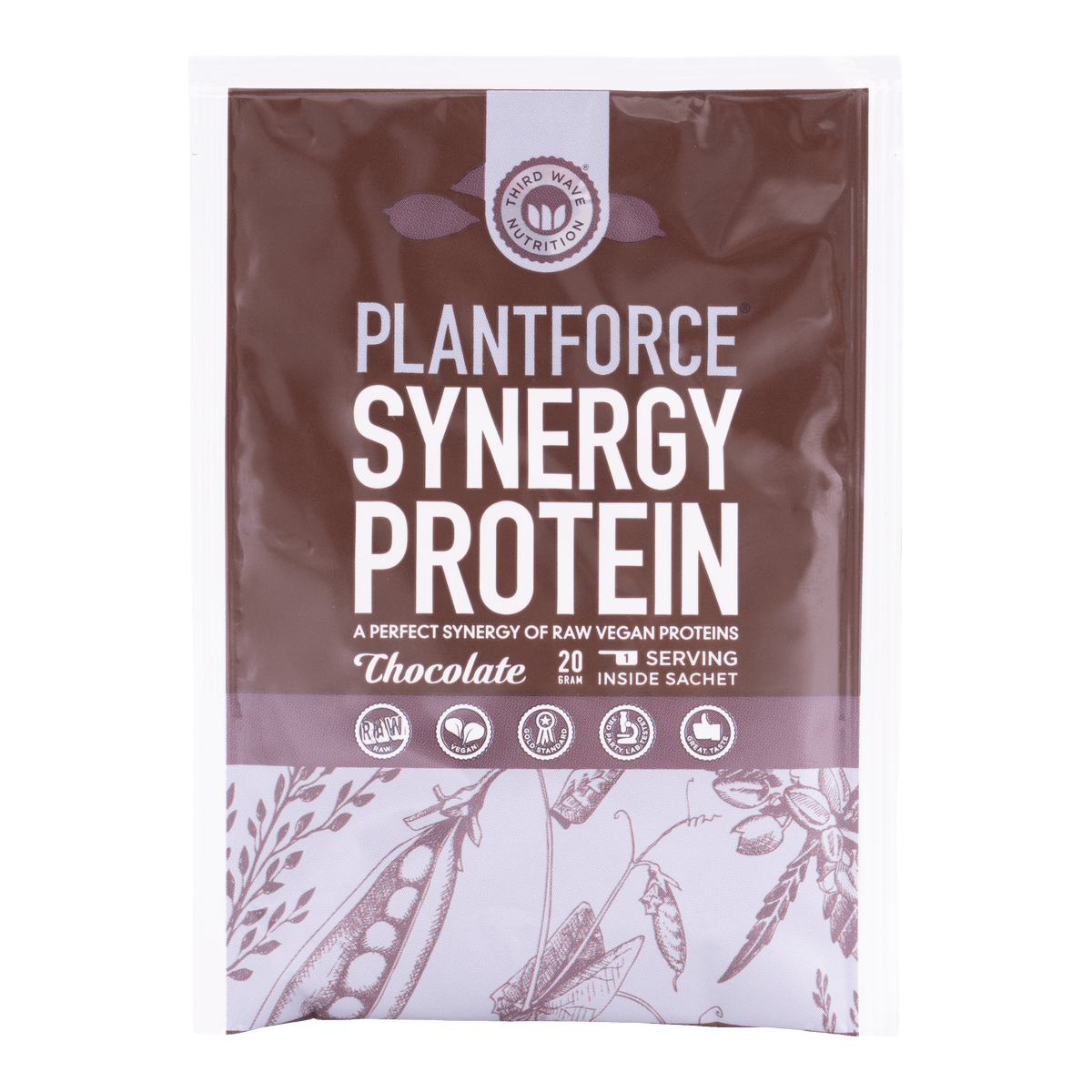 Plantforce Vegan Proteinpulver Chokolad | 20 g