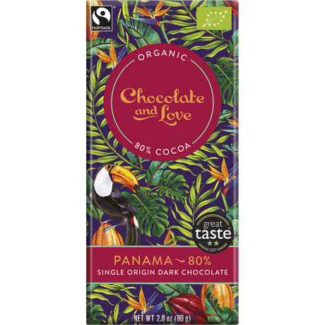 Choklad Single Origin Panama 80% Ekologisk från 