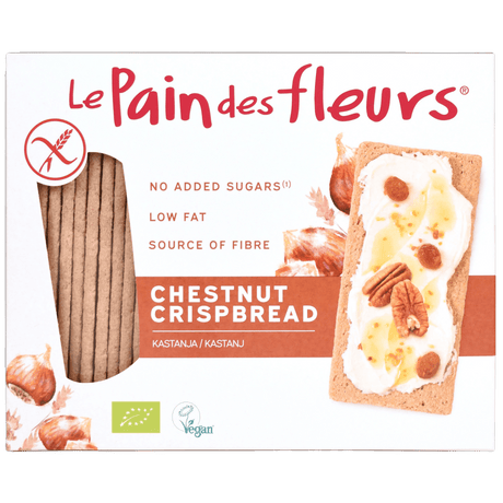 Le pain des fleurs Le Pain De Fleurs Knäckebröd Kastanj Glutenfri Ekologisk | 150 g