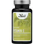Nani E-vitamin 100 % vegetabilsk | 60 kapslar
