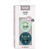 BIBS Colour Size, 2 Pack Mit/Forest Lake