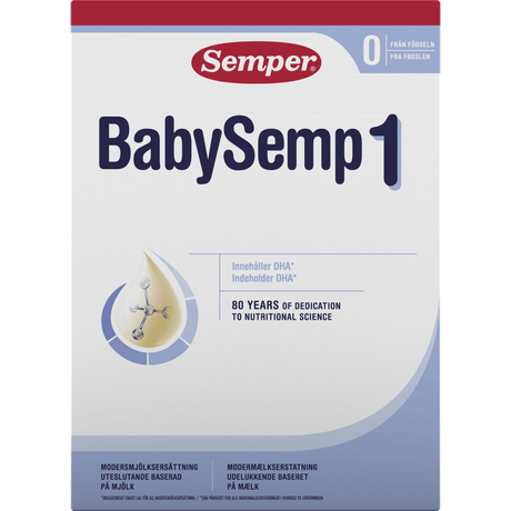 BabySemp 1 Mjölkersättning 0 mån+