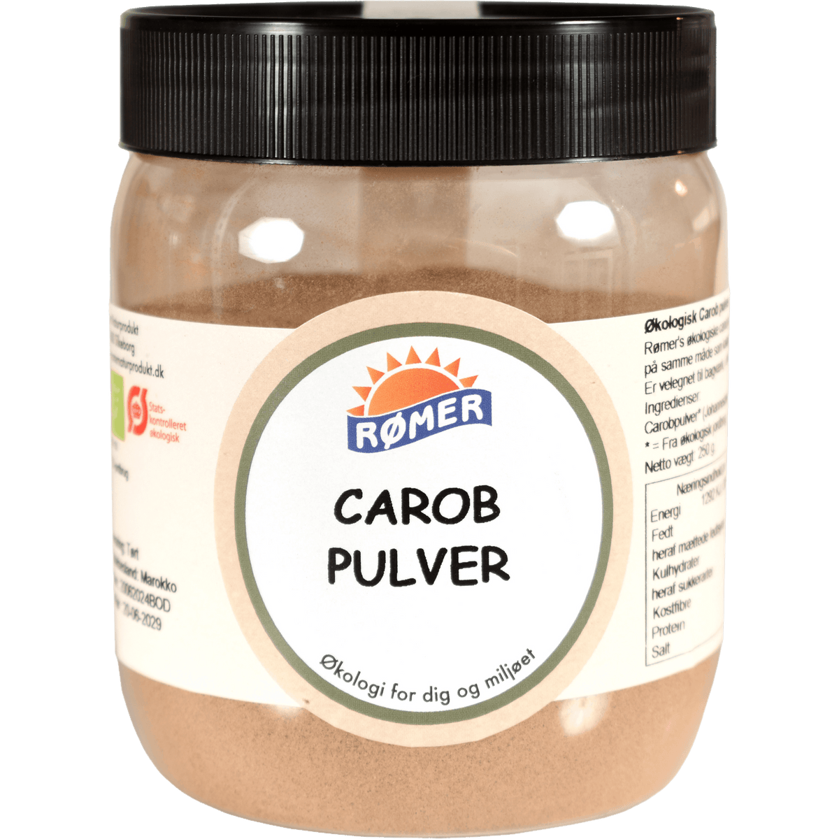 Rømer Carob Pulver Ekologisk | 250 g