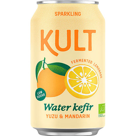 KULT Vattenkefir 33 cl | Yuzu & Mandarin