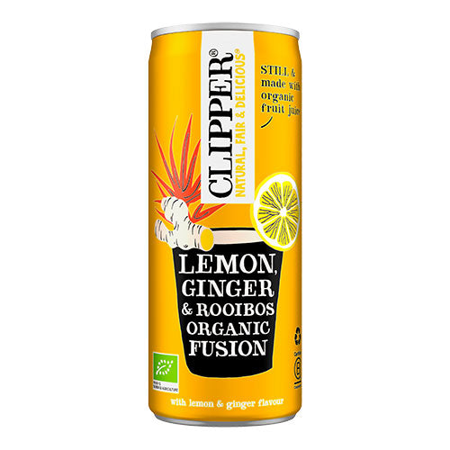 Dryck med citron, ingefära & rooibos EKO