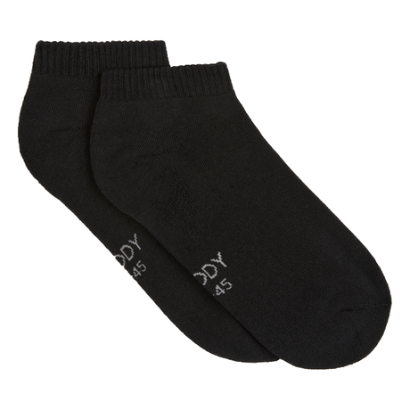 Boody Men´s Low Cut Socks Svart | Stl. 38-45