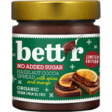bett’r smörpålägg hasselnöt kakao med apelsin Ø | 250 gr