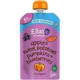Ellas Kitchen Babymos 4 mån+ Sötpotatis, Pumpa, Äpple & Blåbär Ekologisk | 120 g