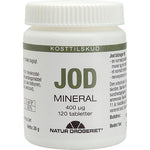 Natur-Drogeriet Jod tabletter 400 µg | 120 tabl.