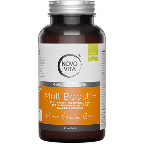 Novo Vita Multiboost+ Multivitamin | 60 kapsler