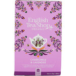 English Tea Shop Kamomill & Lavendel Tea, EKO | 20 påsar
