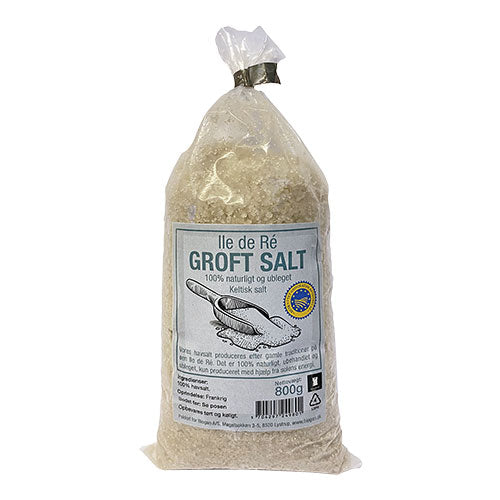 100% Celtic Salt - Grovt, Naturligt, Oblekt
