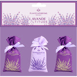 Plantes & Parfums Lavendelpåsar I Bomullssatin | 3x18 gr
