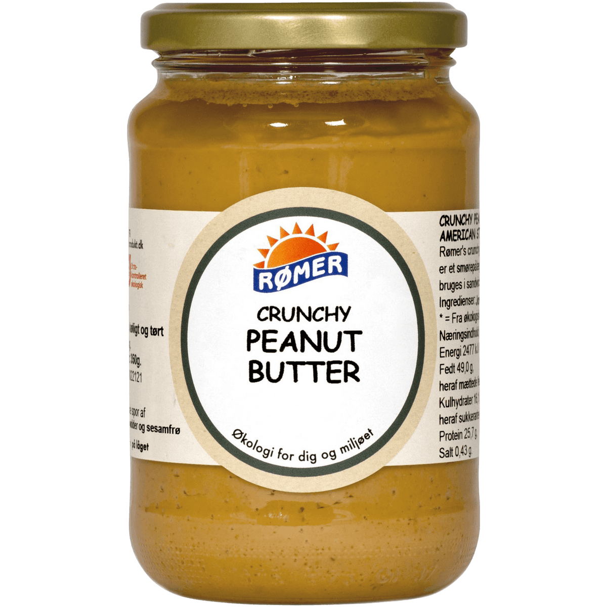 Rømer Peanut Butter Crunchy Ekologisk | 370 ml