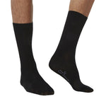 Boody Men´s Everyday Crew Socks Svart | Stl. 38-45