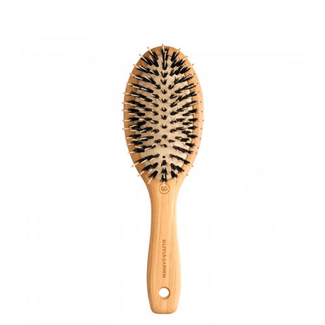 Bambu Hårborste Touch Detangle Combo S