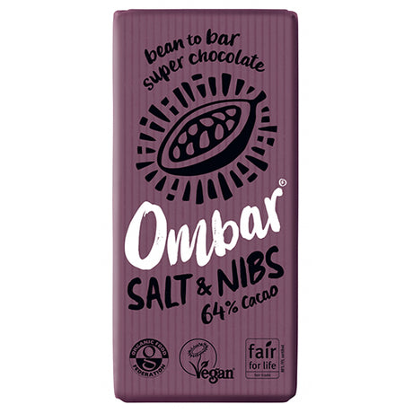 Choklad Salt & Kakaonibs 64% Kakao EKO