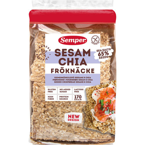 Knäckebröd Sesam & Chia