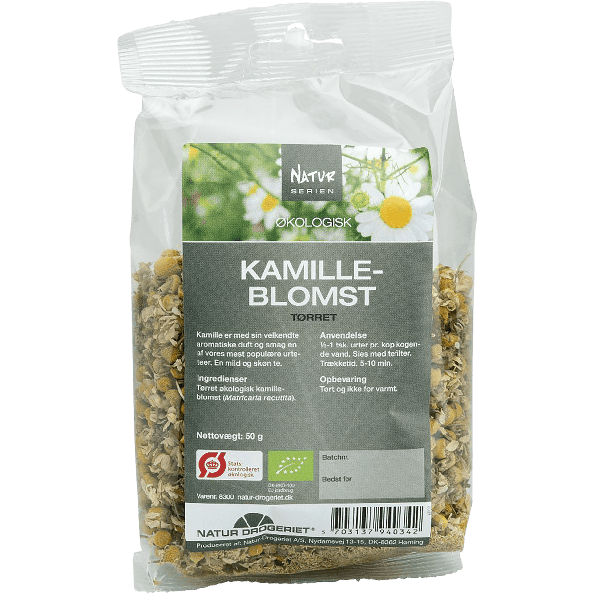 Natur-Drogeriet Kamomillblom Ekologisk | 50 g