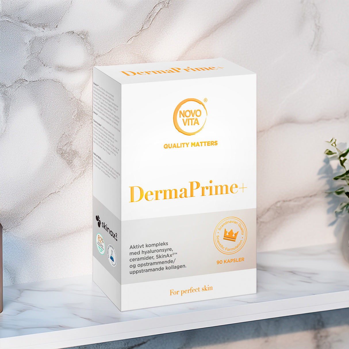 Novo Vita Dermaprime+ Collagen | 90 kapsler