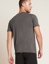 Bambu T-shirt Herr Mörkgrå med Rund Hals